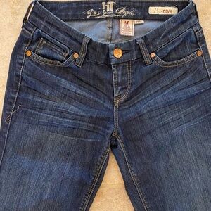 !it jeans Dream Diva Medium Dark Blue Flared Jeans